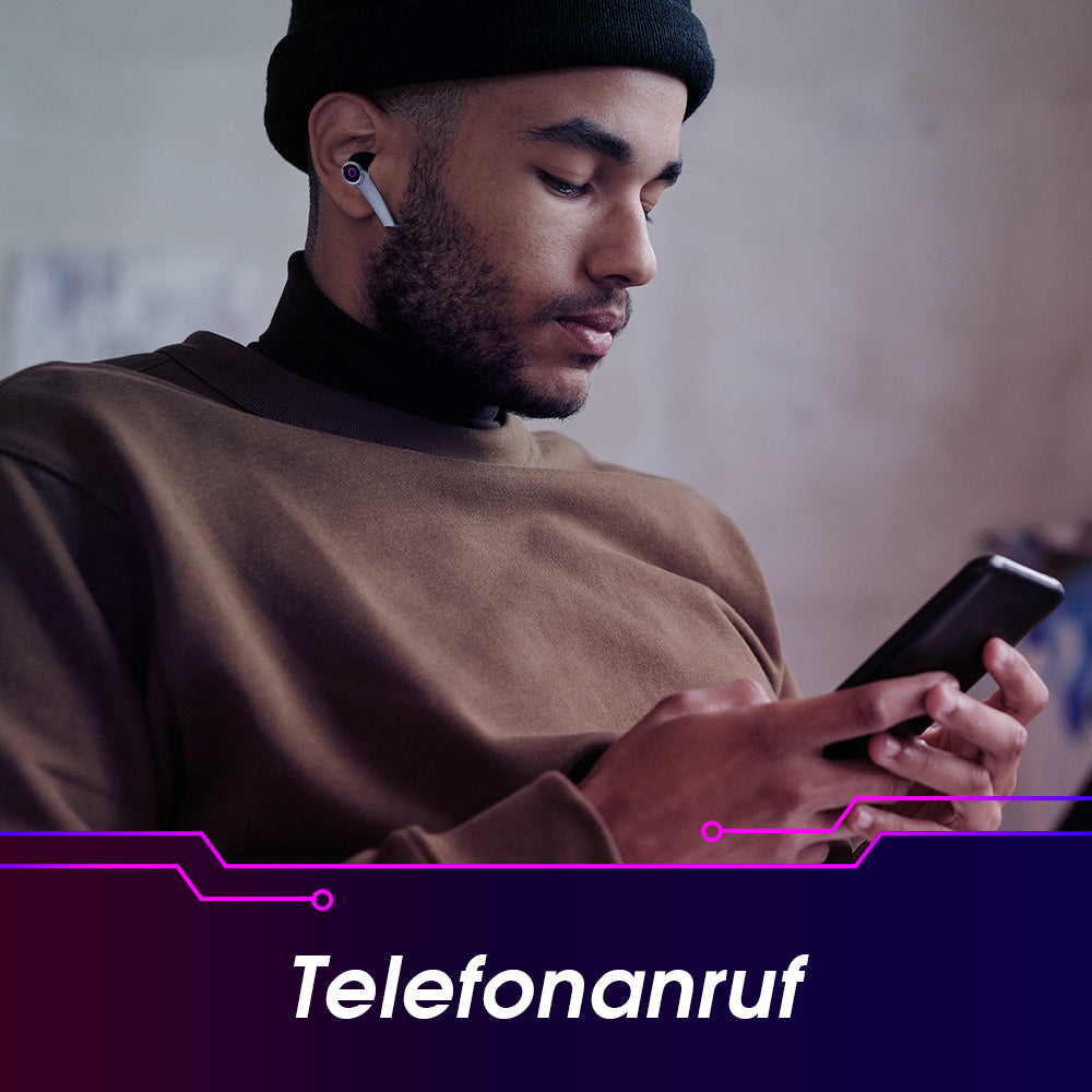 Gaming Ohrhörer Bluetooth 5.0 True Wireless - August EPG500B - Duales Mikrofon, Low Latency, IPX4-Wasserbeständigkeit, 40 Stunden Akkulaufzeit - Daffodil Germany GmbH