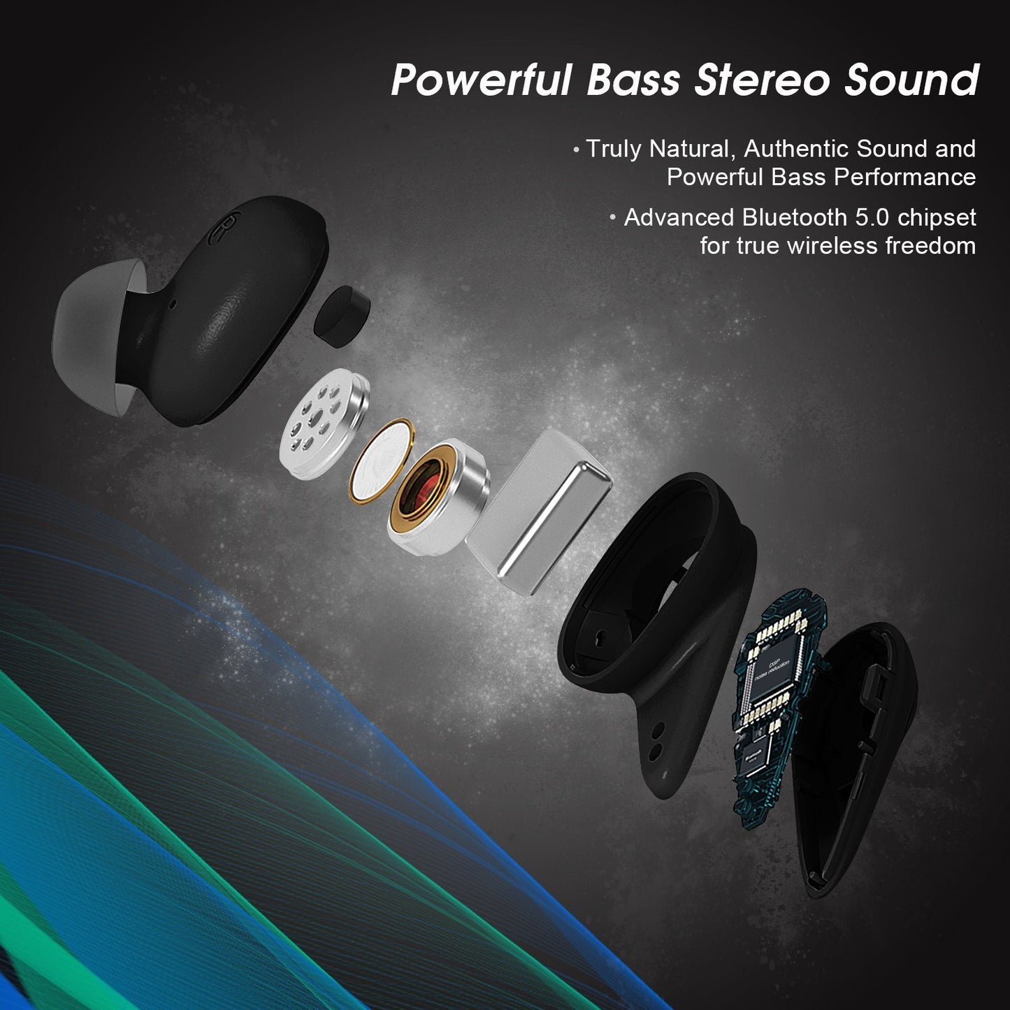 August EP810 -Bluetooth Kopfhörer In Ear -Lärmminderung,USB-C Stereo - Daffodil Germany GmbH