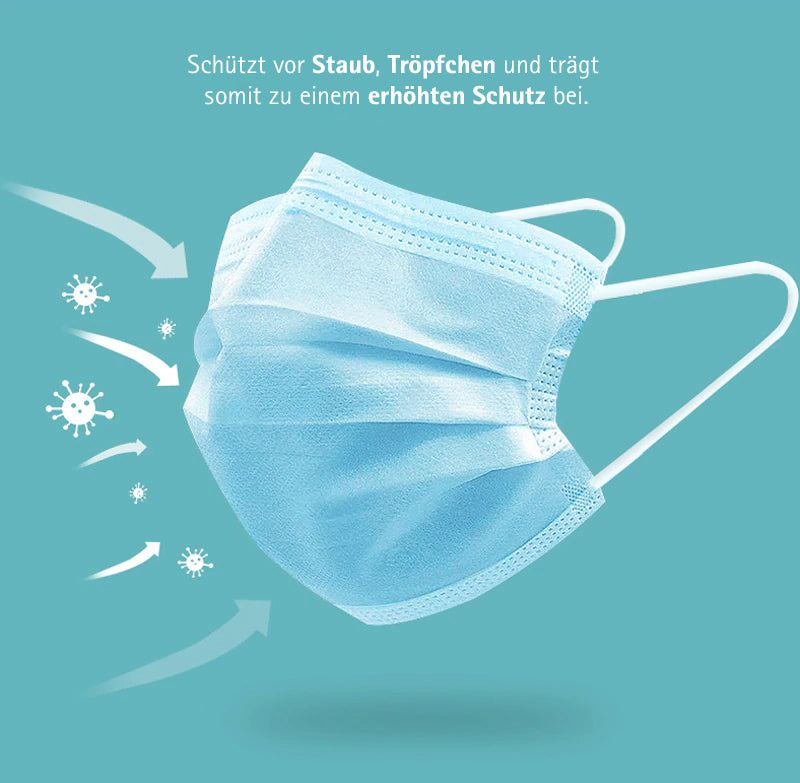 Medizinische Mund- und Nasenschutzmaske mit CE-Kennzeichnung - Daffodil Germany GmbH