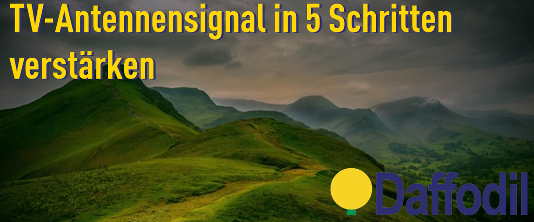 TV-Antennensignal in 5 Schritten verstärken