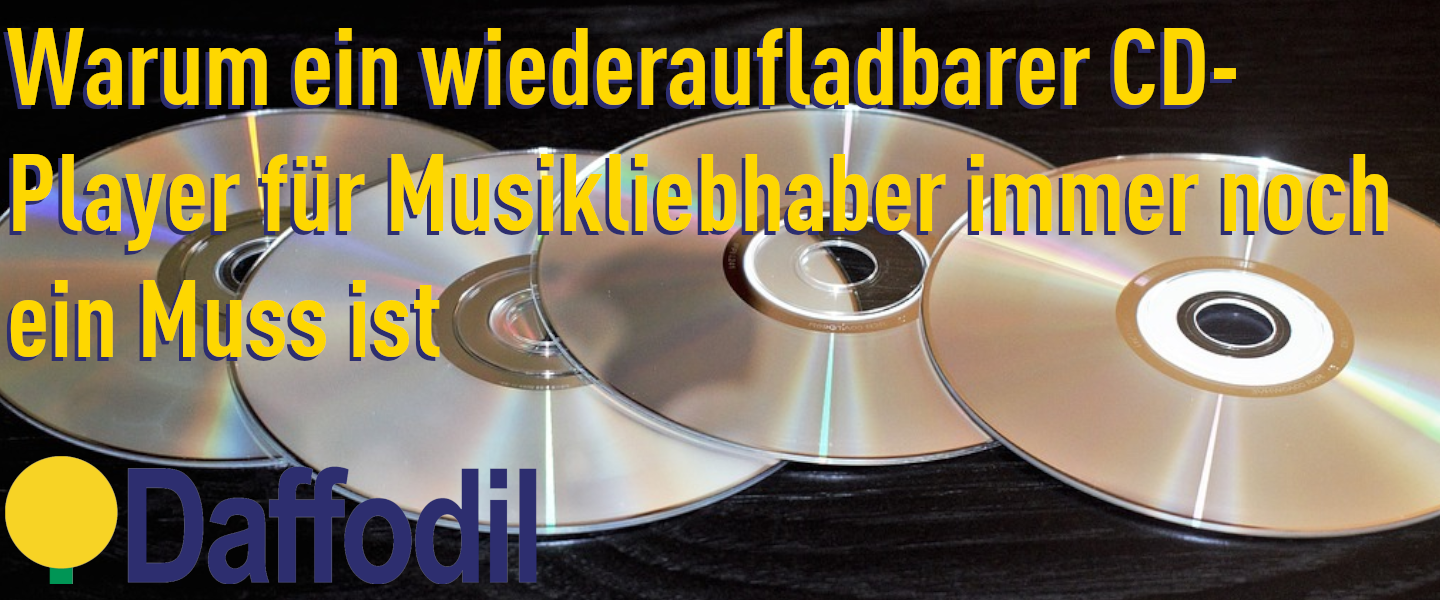 Warum ein wiederaufladbarer CD-Player für Musikliebhaber immer noch ein Muss ist