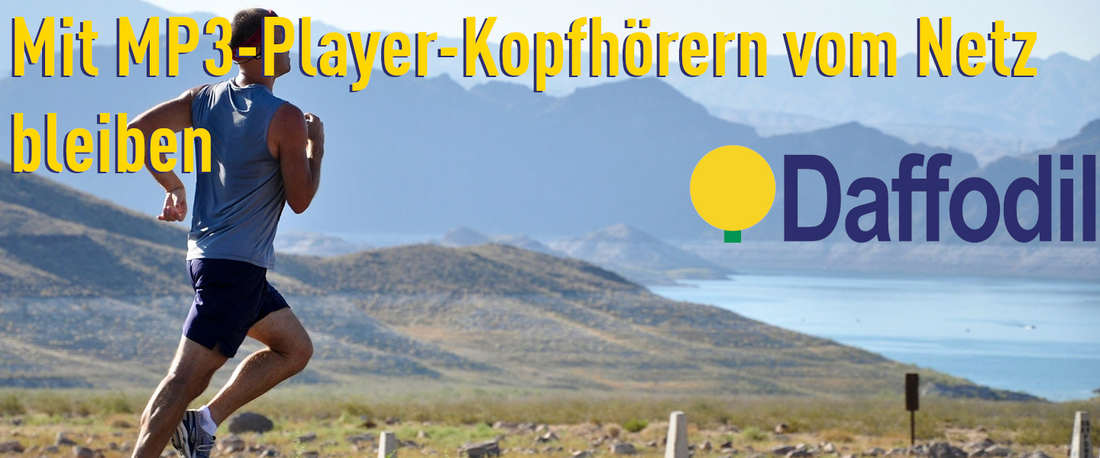 Mit MP3-Player-Kopfhörern vom Netz bleiben