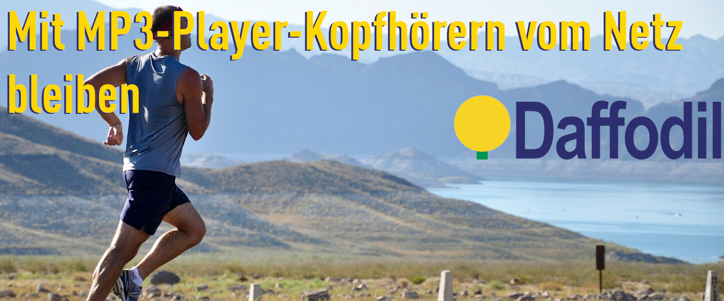Mit MP3-Player-Kopfhörern vom Netz bleiben