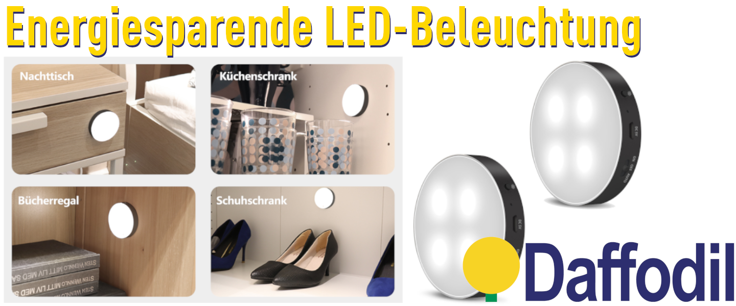 Energiesparende LED-Beleuchtung