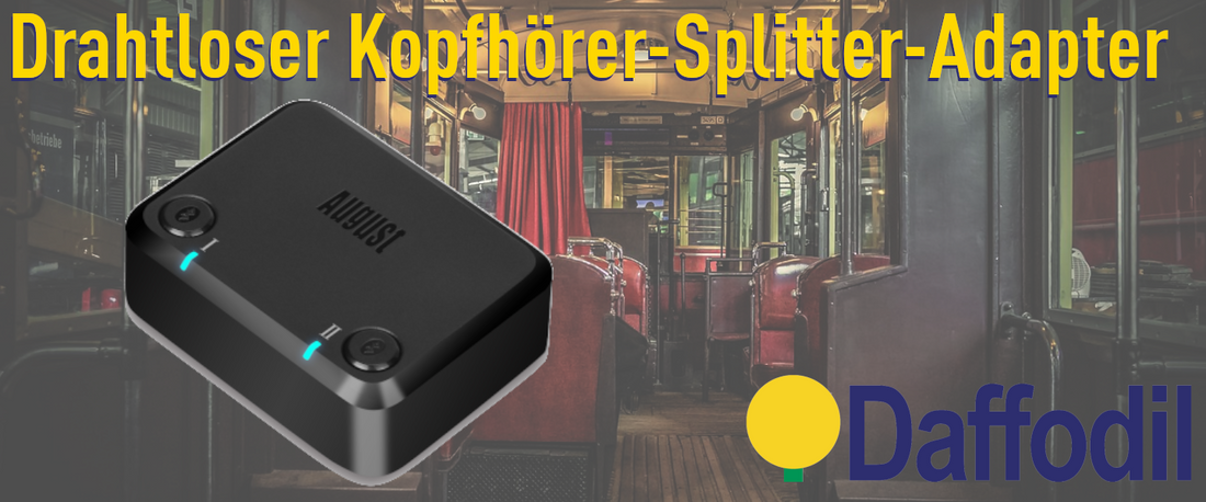 Drahtloser Kopfhörer-Splitter-Adapter