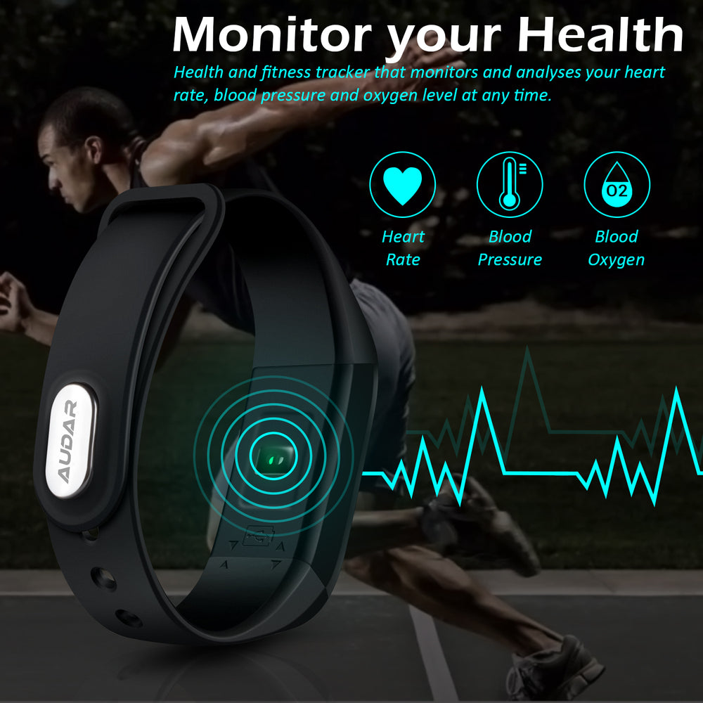 Intelligente Fitness-Smartwatch, Herzfrequenz, Schrittzähler, Blutdruck Audar Keri