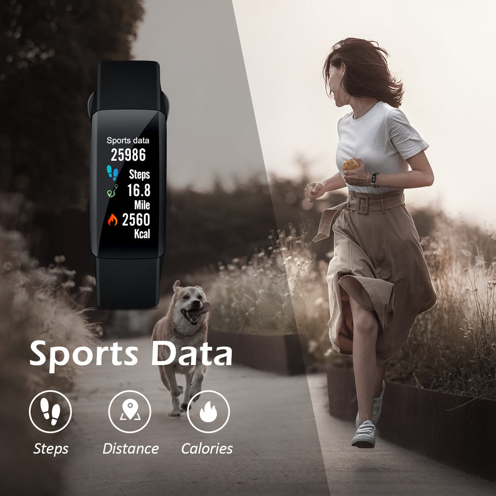 Intelligente Fitness-Smartwatch, Herzfrequenz, Schrittzähler, Blutdruck Audar Keri