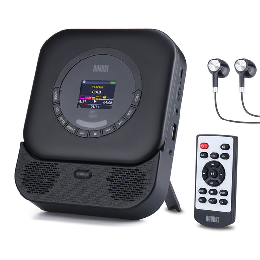 Tragbarer Musik CD-Player mit Bluetooth und MP3-USB Lautsprecher SE15
