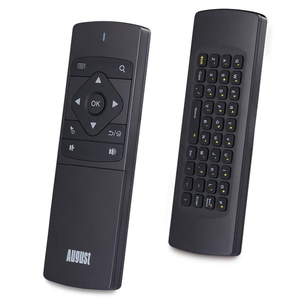 August PCR500 - 3in1 Air Mouse, Mini Tastatur und TV Fernbedienung für Windows, iOS und Android - Daffodil Germany GmbH