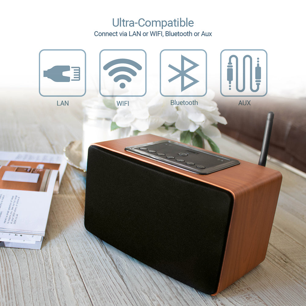 Drahtlos WiFi Bluetooth Audio Musikempfänger Multiroom Adapter für Lau –  Daffodil Germany GmbH