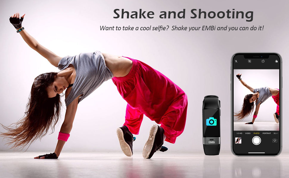 Intelligente Fitness-Tracker-Armbanduhr mit EKG, Blutdruck, Herzfrequenz und Schlafüberwachung - Audar EMBi