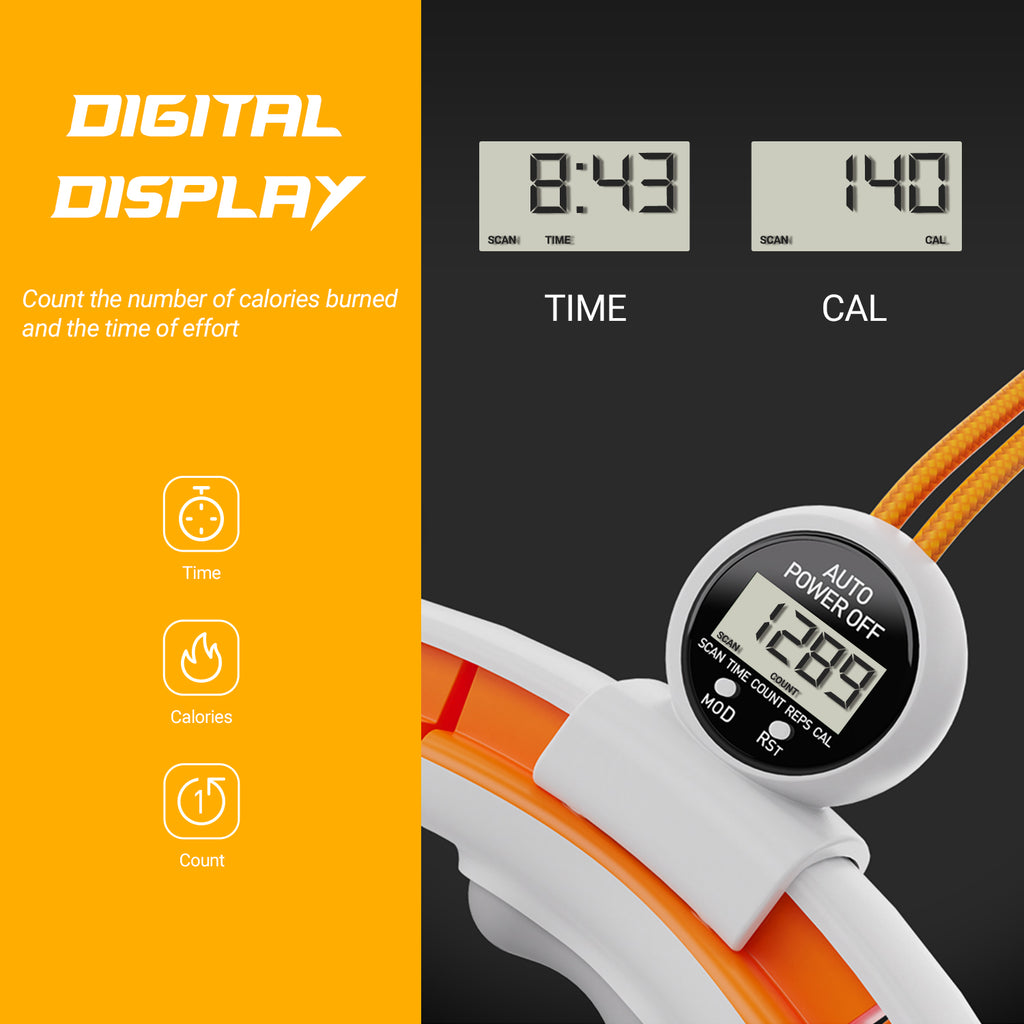 Smart Hula Hoop Adult mit Zähler Timer und Weighted Ball - Daffodil FHH100 - Daffodil Germany GmbH