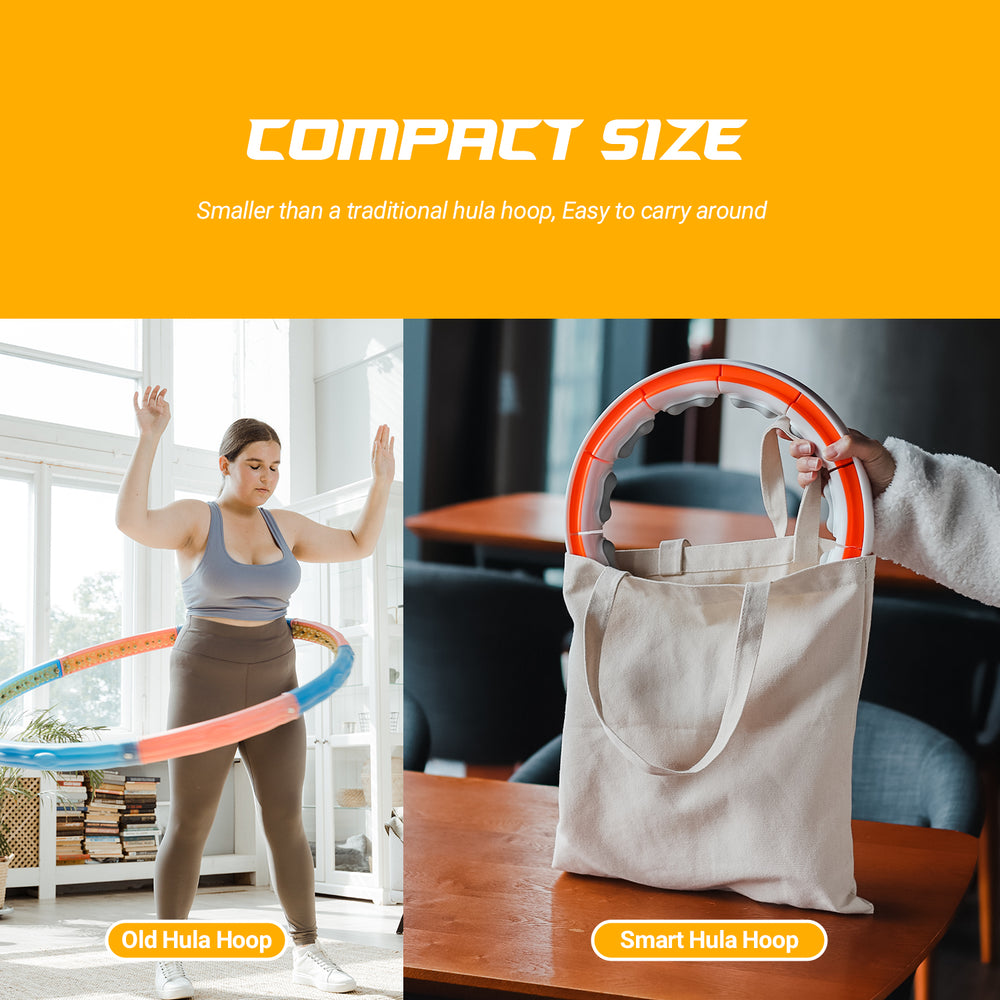 Smart Hula Hoop Adult mit Zähler Timer und Weighted Ball - Daffodil FHH100 - Daffodil Germany GmbH
