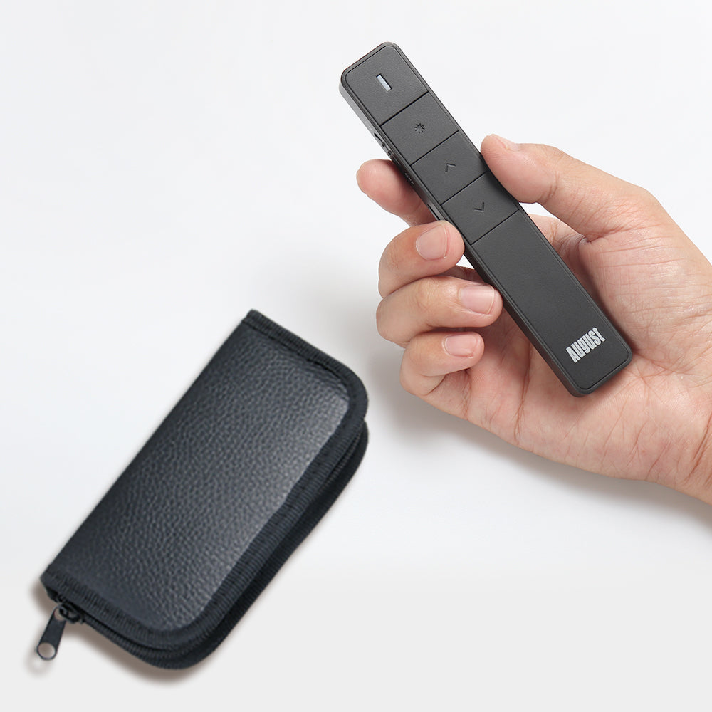 August LP210 - Schnurloser Presenter mit Laserpointer und integriertem Akku - Daffodil Germany GmbH