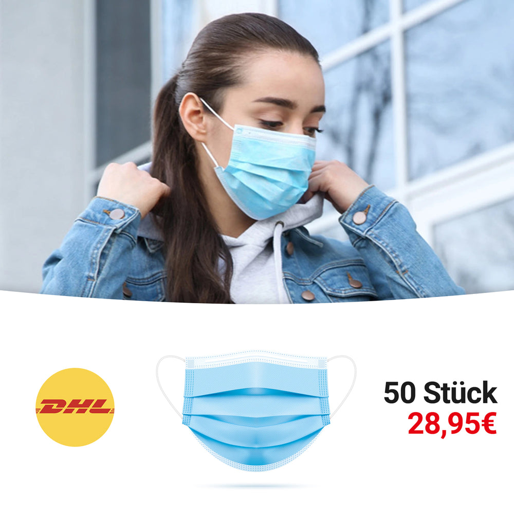 Medizinische Mund- und Nasenschutzmaske mit CE-Kennzeichnung - Daffodil Germany GmbH
