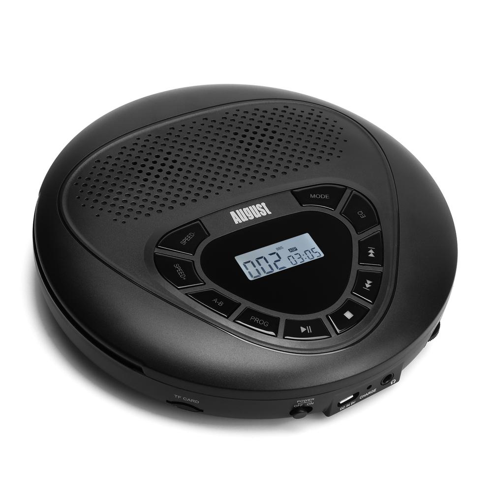Tragbarer CD-Walkman-Player mit Lautsprecher, wiederaufladbar - August SE10 - Daffodil Germany GmbH