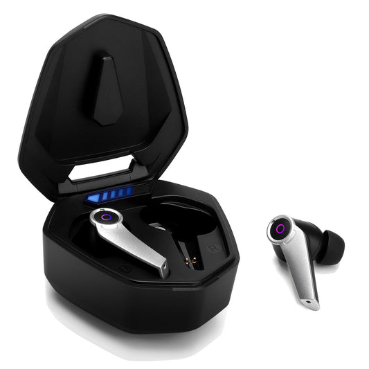 Gaming Ohrhörer Bluetooth 5.0 True Wireless - August EPG500B - Duales Mikrofon, Low Latency, IPX4-Wasserbeständigkeit, 40 Stunden Akkulaufzeit - Daffodil Germany GmbH