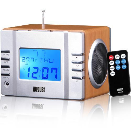 August MB300 - Radiowecker - MP3 Player / Stereoanlage - Uhrenradio - Daffodil Germany GmbH