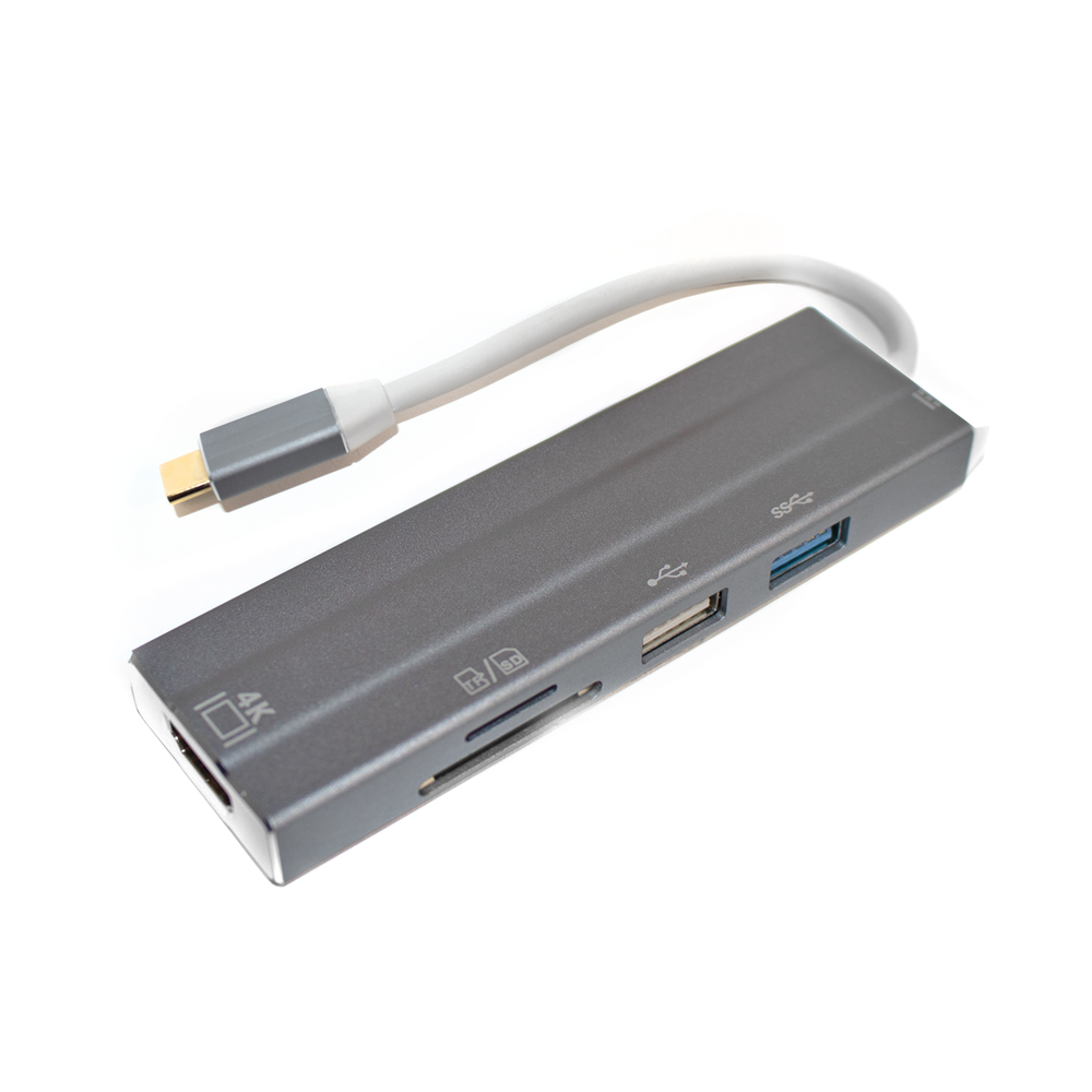 Daffodil HUB05 - USB Type C HUB mit 4K HDMI Out / SD-Reader & Power Pass-trough Funktion - Daffodil Germany GmbH