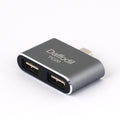 Daffodil TC20 - USB 3.1 OTG Adapter - Typ C zu 2x Typ A - On The Go Adapter - Daffodil Germany GmbH